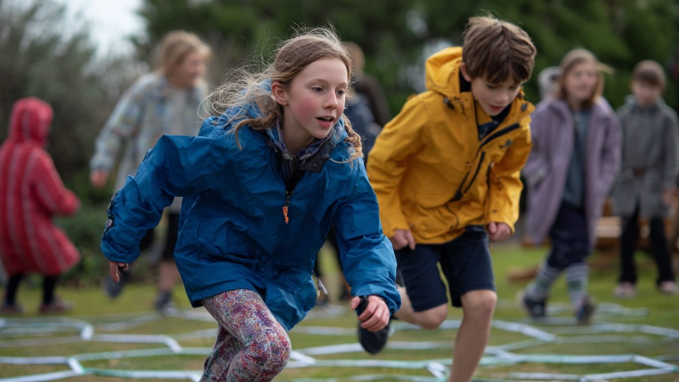 Активные игры на природе